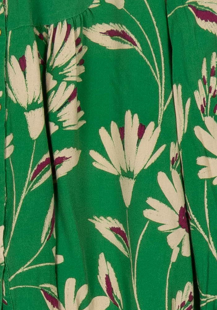 Blouse Verte et Écrue - Taille S/36 de la marque La Petite Etoile | PARAD119295 - Vendu par Paradigme - Image 3