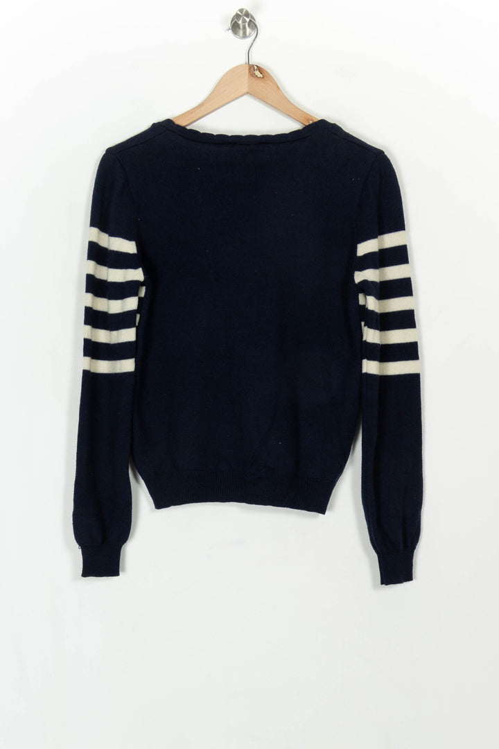 Cardigan Bleu et Blanc - Taille S/36 de la marque Balzac Paris | PARAD119297 - Vendu par Paradigme - Image 5