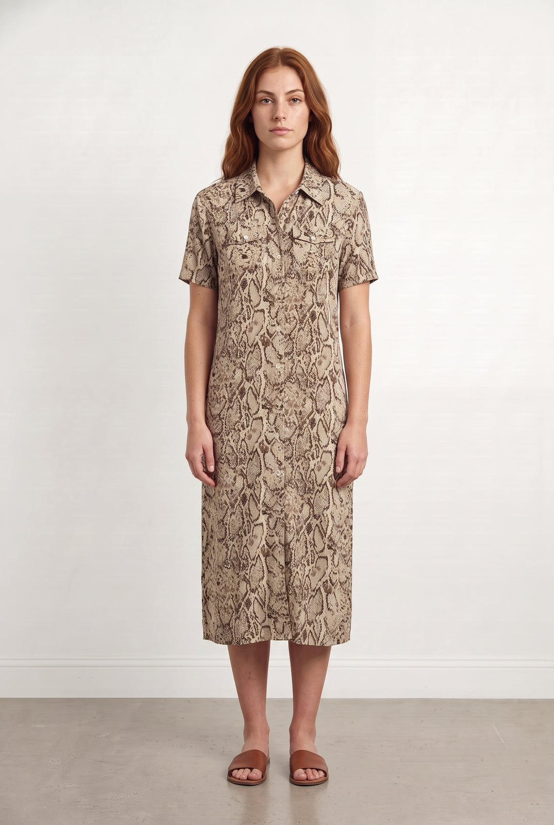 Chemise Beige et Marron - Taille S/36 de la marque Paul &amp; Joe Sister | PARAD119310 - Vendu par Paradigme - Image 1
