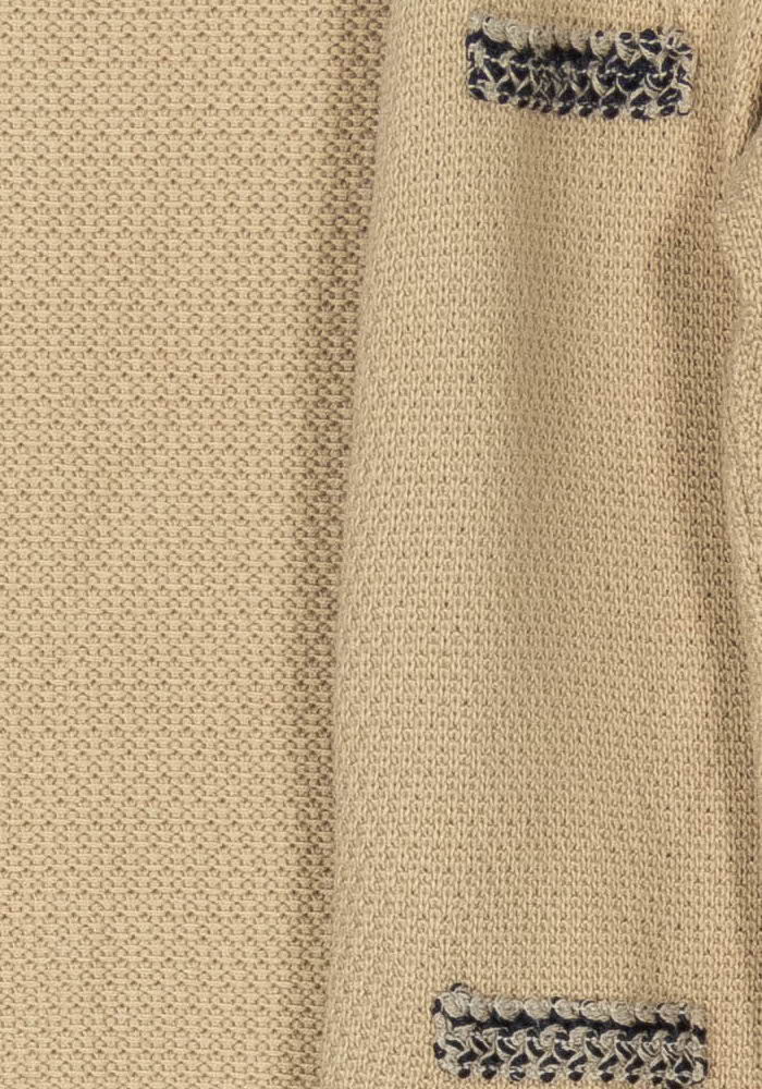 Veste Tricot Beige et Noir - Taille S/36 de la marque Weill | PARAD119311 - Vendu par Paradigme - Image 3