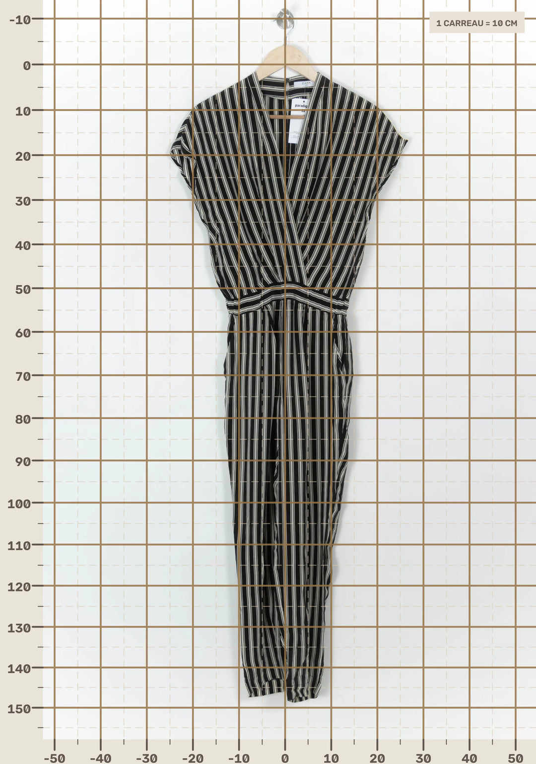 Combinaison Noire et Grise - Taille S/36 de la marque ZAPA | PARAD119314 - Vendu par Paradigme - Image 4