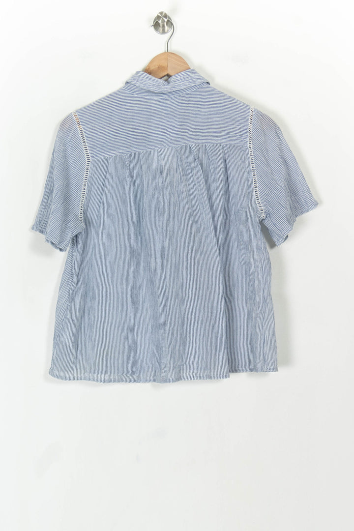 Chemise Bleu et Blanc - Taille M/38 de la marque Sud express | PARAD119315 - Vendu par Paradigme - Image 5