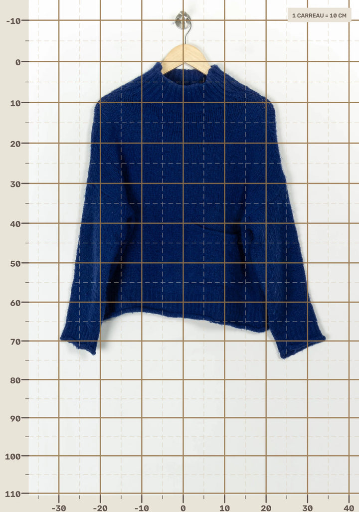 Pull Bleu - Taille S/36 de la marque Humility | PARAD119320 - Vendu par Paradigme - Image 4