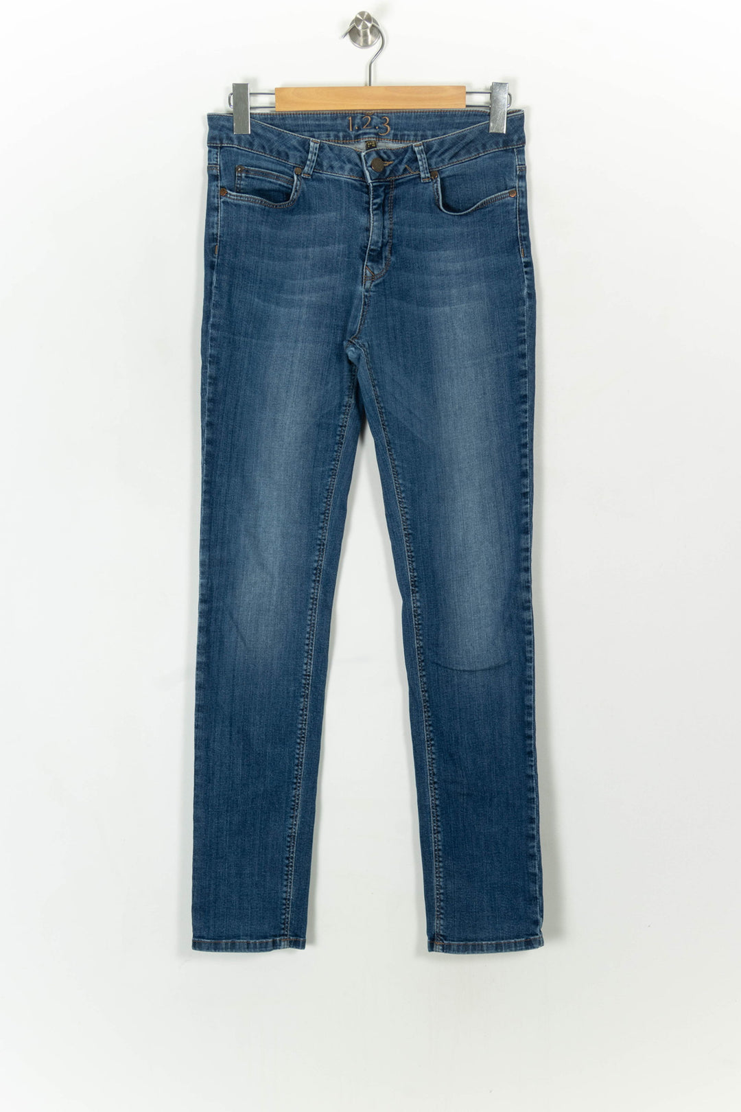 Jean Slim Bleu - Taille L/40 de la marque Maison 123 | PARAD119327 - Vendu par Paradigme - Image 2