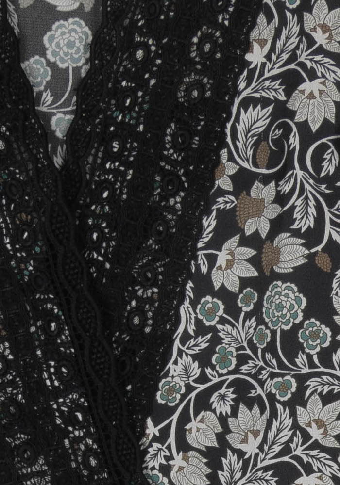 Blouse Noire et Blanche - Taille XS/34 de la marque I.Code | PARAD119346 - Vendu par Paradigme - Image 3