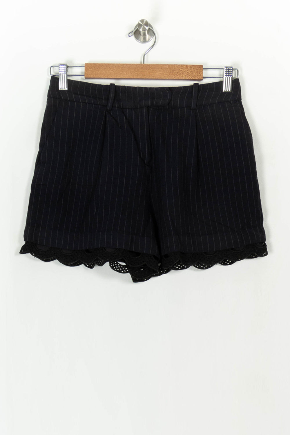 Short Bleu - Taille M/38 de la marque Claudie Pierlot | PARAD119357 - Vendu par Paradigme - Image 2