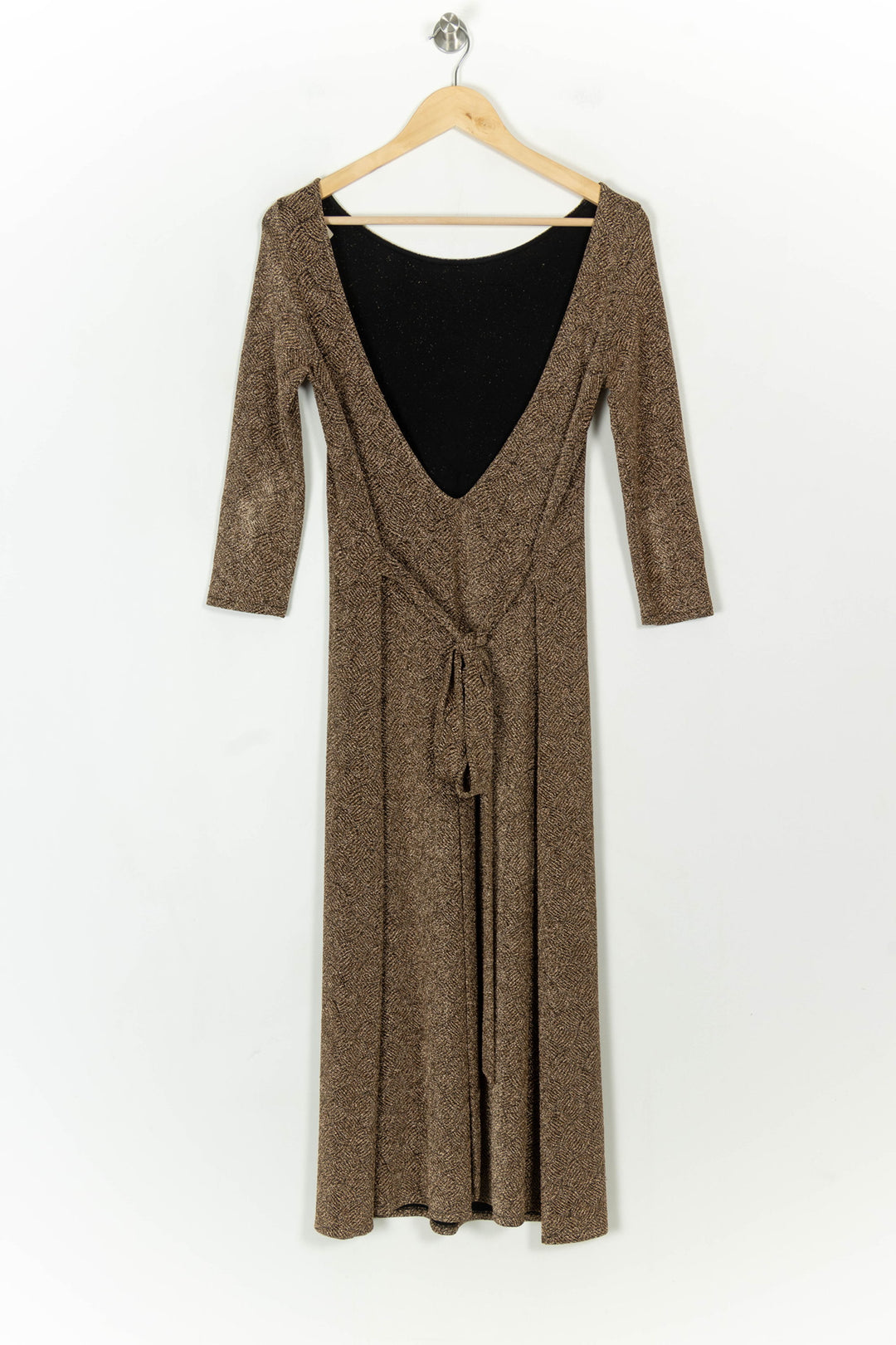 Robe Midi Beige - Taille XS/34 de la marque Sézane | PARAD119358 - Vendu par Paradigme - Image 5