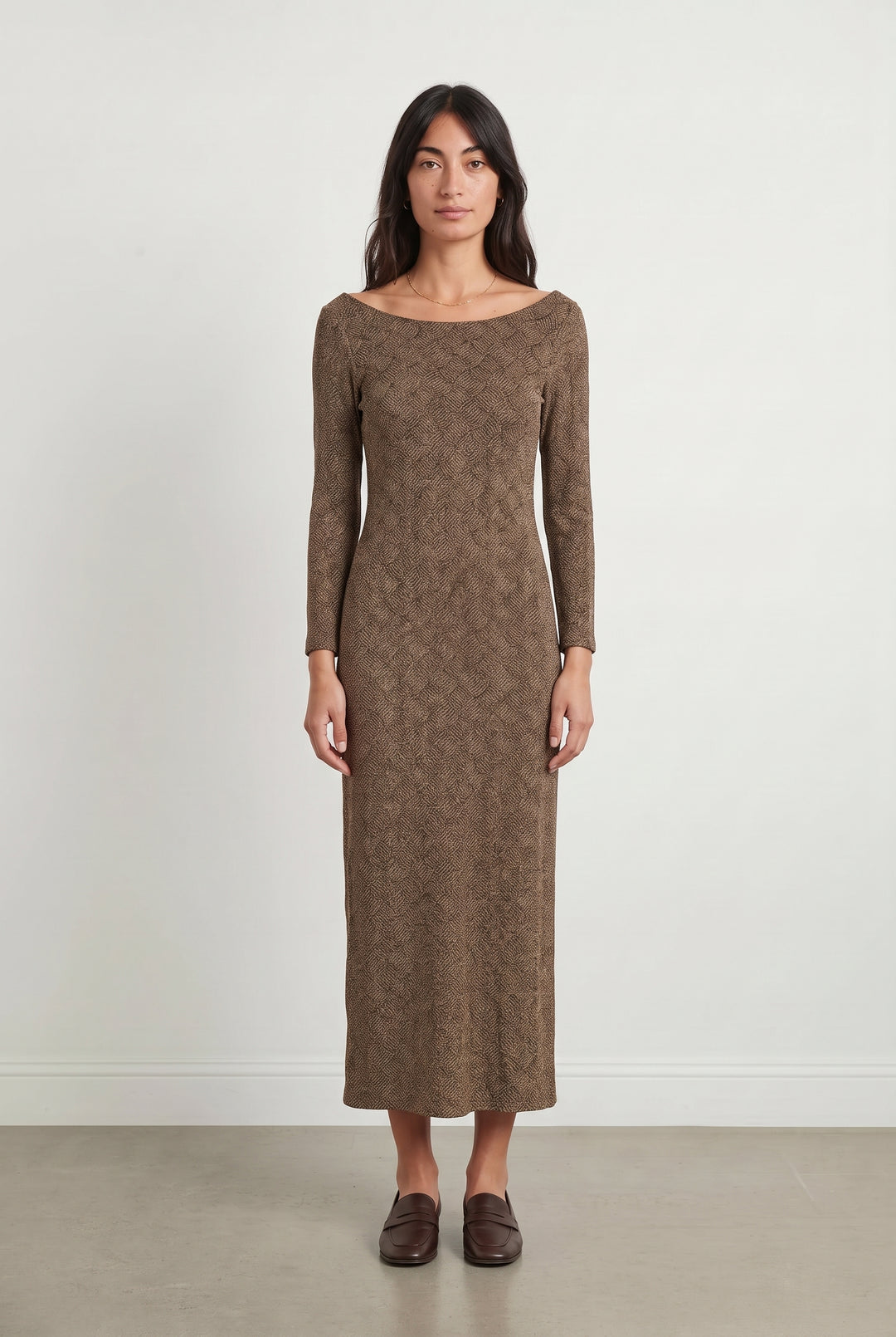 Robe Midi Beige - Taille XS/34 de la marque Sézane | PARAD119358 - Vendu par Paradigme - Image 1