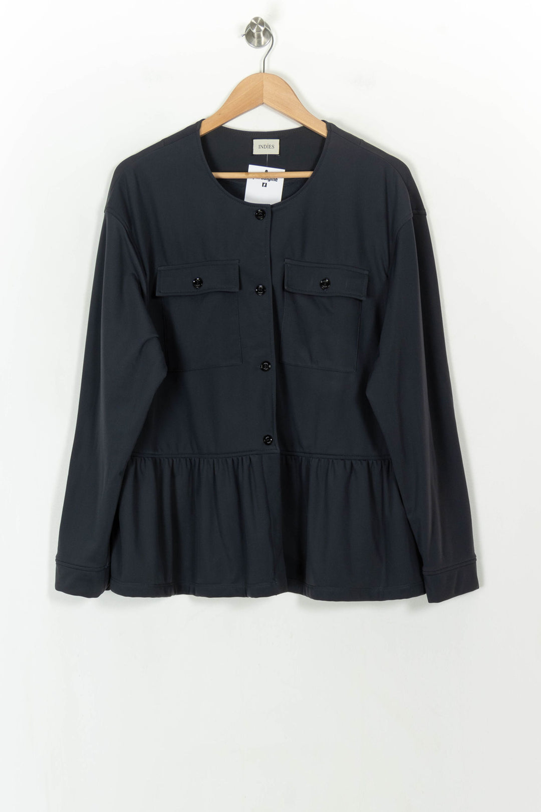 Veste Grise - Taille XXXL/46 de la marque Indies | PARAD119367 - Vendu par Paradigme - Image 2