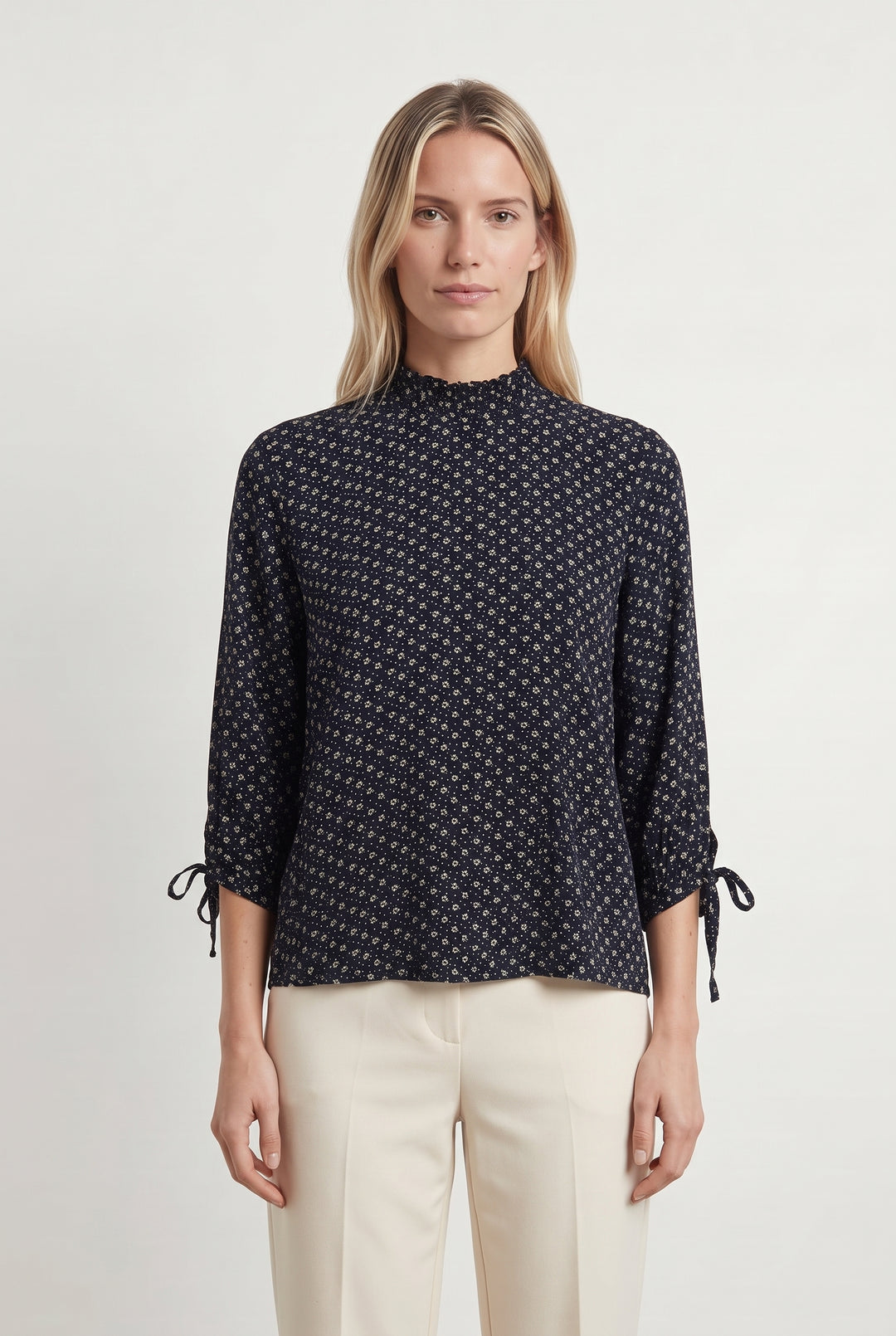 Blouse Bleue et Blanche - Taille M/38 de la marque Balzac Paris | PARAD119378 - Vendu par Paradigme - Image 1