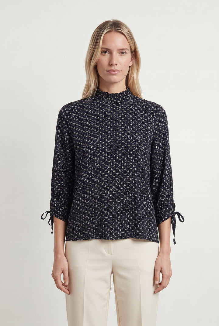 Blouse Bleue et Blanche - Taille M/38 de la marque Balzac Paris | PARAD119378 - Vendu par Paradigme - Image 1