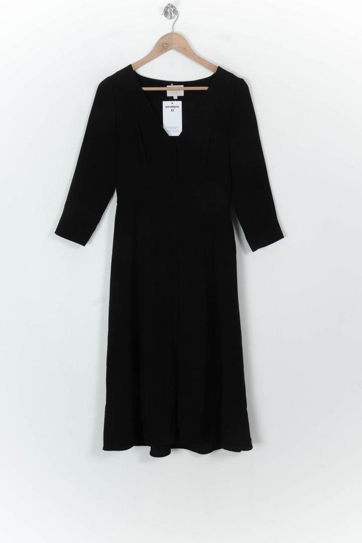 Robe Longue Noire - Taille M/38 de la marque Sézane | PARAD119379 - Vendu par Paradigme - Image 2