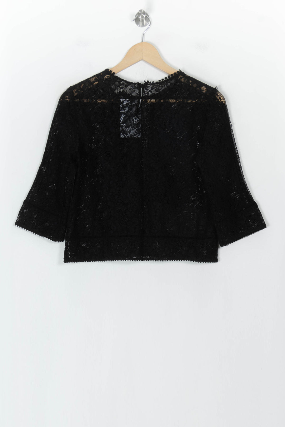 Blouse Noire - Taille M/38 de la marque Sézane | PARAD119380 - Vendu par Paradigme - Image 5
