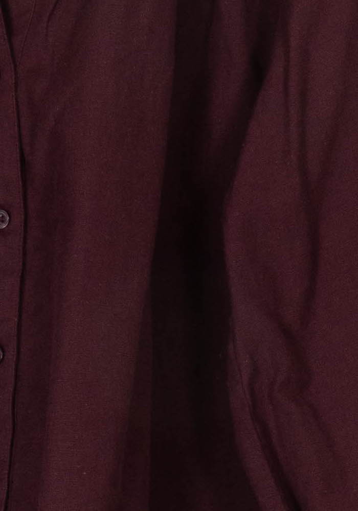 Blouse Bordeaux et Beige - Taille L/40 de la marque ba&amp;sh | PARAD119384 - Vendu par Paradigme - Image 3