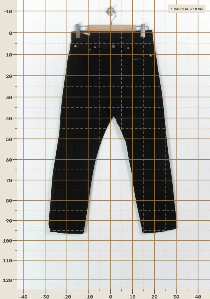 Jean Slim Noir - Taille M/38 de la marque Levi&