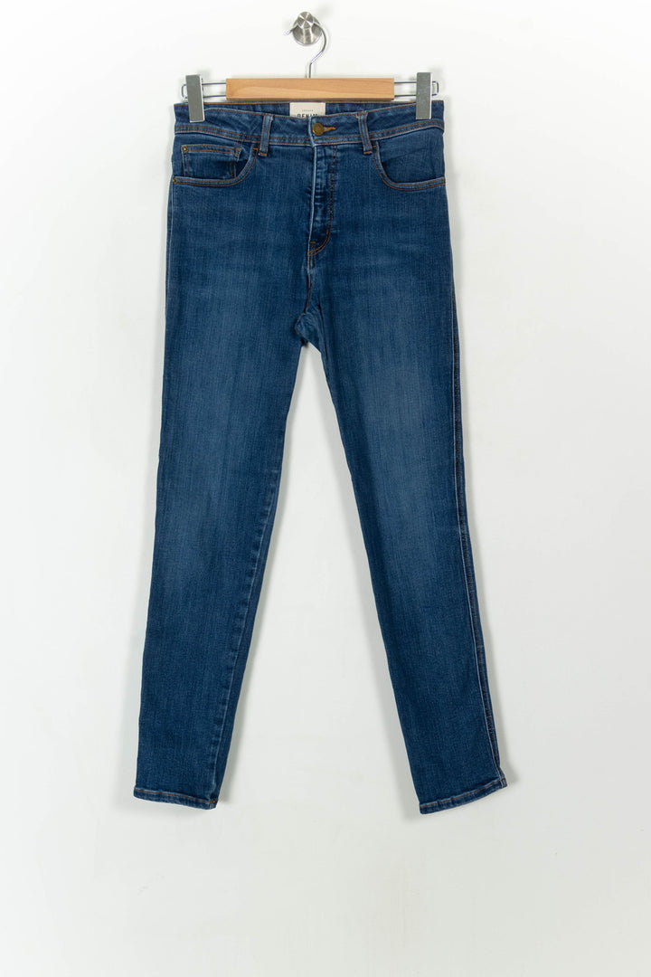 Jean Slim Bleu - Taille M/38 de la marque Sézane | PARAD119387 - Vendu par Paradigme - Image 2