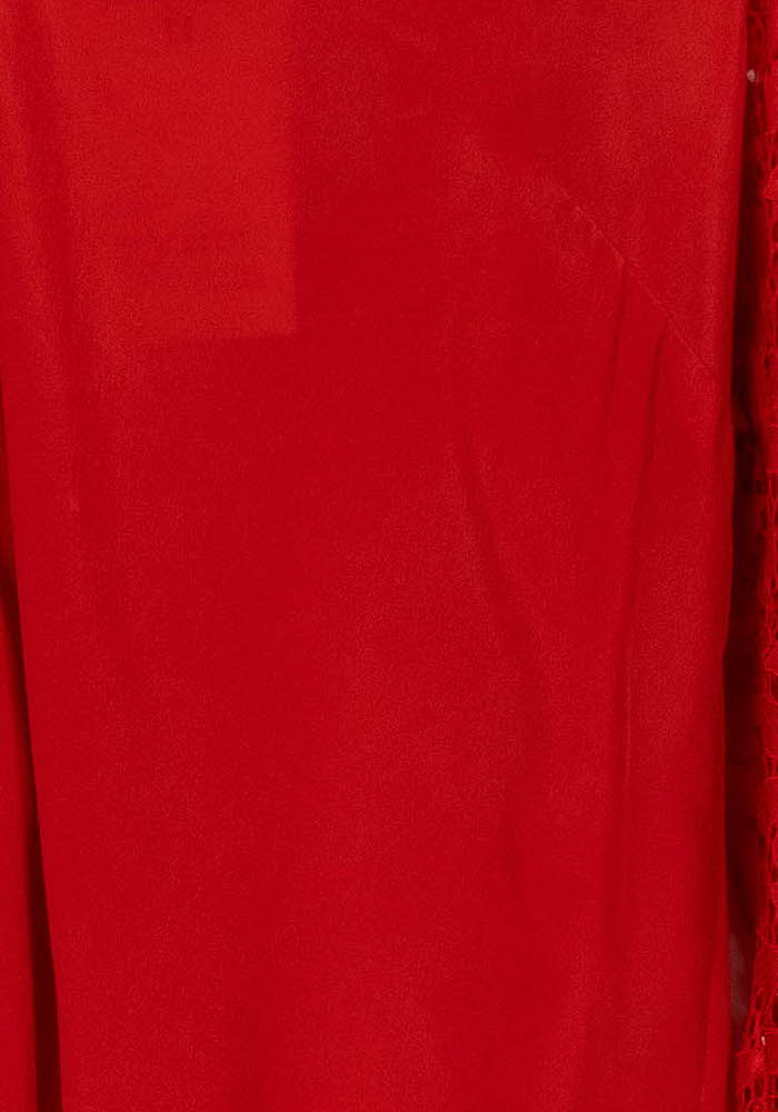 Blouse Rouge - Taille M/38 de la marque Sézane | PARAD119393 - Vendu par Paradigme - Image 3