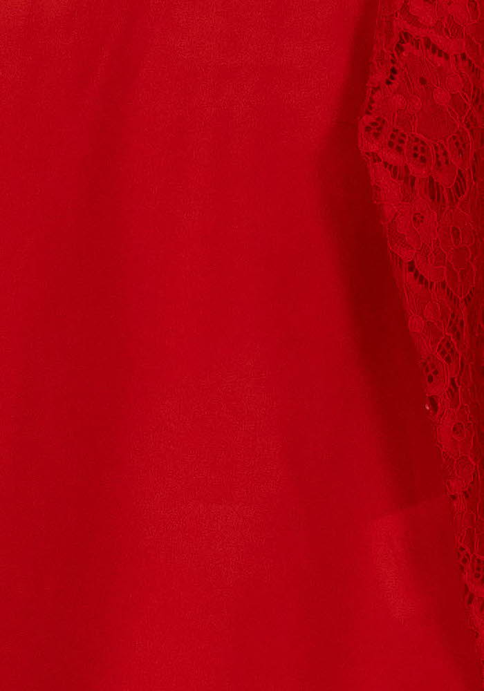Blouse Rouge - Taille M/38 de la marque Sézane | PARAD119394 - Vendu par Paradigme - Image 3