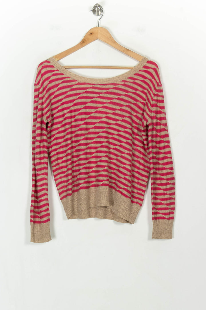 Pull Beige et Rose - Taille S/36 de la marque Kookai | PARAD119395 - Vendu par Paradigme - Image 5