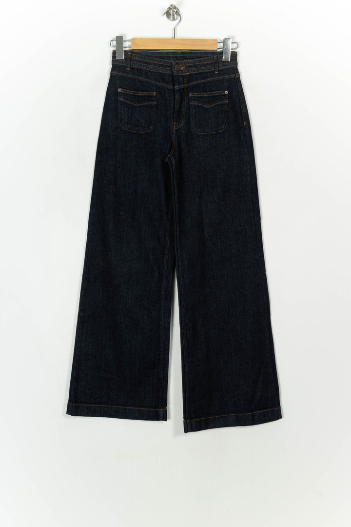 Jean Large Bleu - Taille XS/34 de la marque One Step | PARAD119401 - Vendu par Paradigme - Image 2
