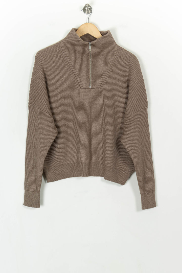 Pull Beige - Taille XS/34 de la marque IKKS | PARAD119408 - Vendu par Paradigme - Image 2
