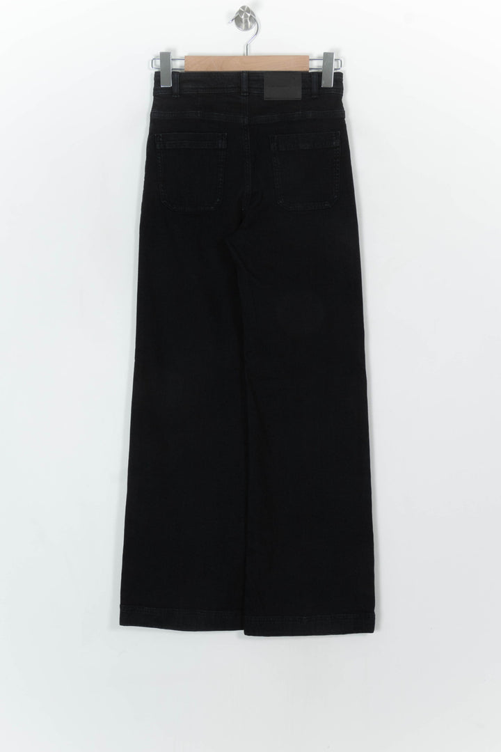 Jean Large Noir - Taille S/36 de la marque La Fée Maraboutée | PARAD119410 - Vendu par Paradigme - Image 5