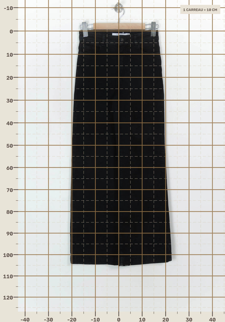 Jean Large Noir - Taille S/36 de la marque La Fée Maraboutée | PARAD119410 - Vendu par Paradigme - Image 4
