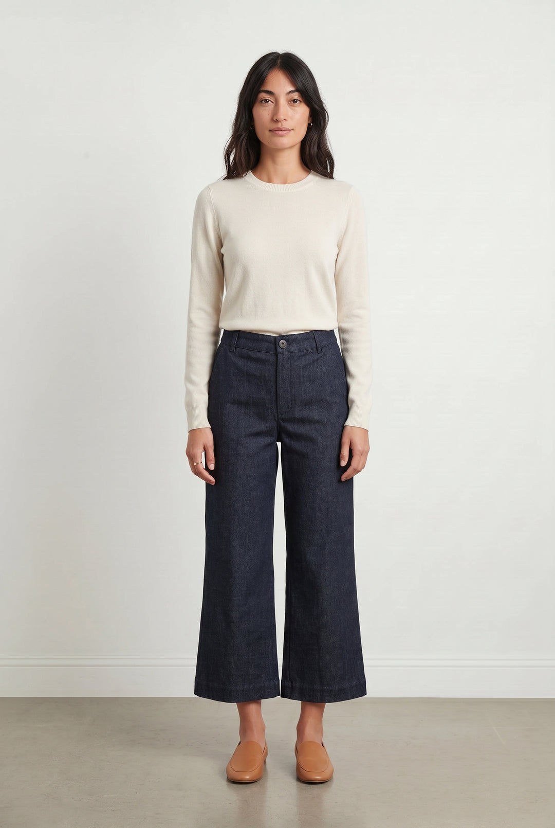 Pantalon Large Bleu - Taille XS/34 de la marque La Fée Maraboutée | PARAD119411 - Vendu par Paradigme - Image 1