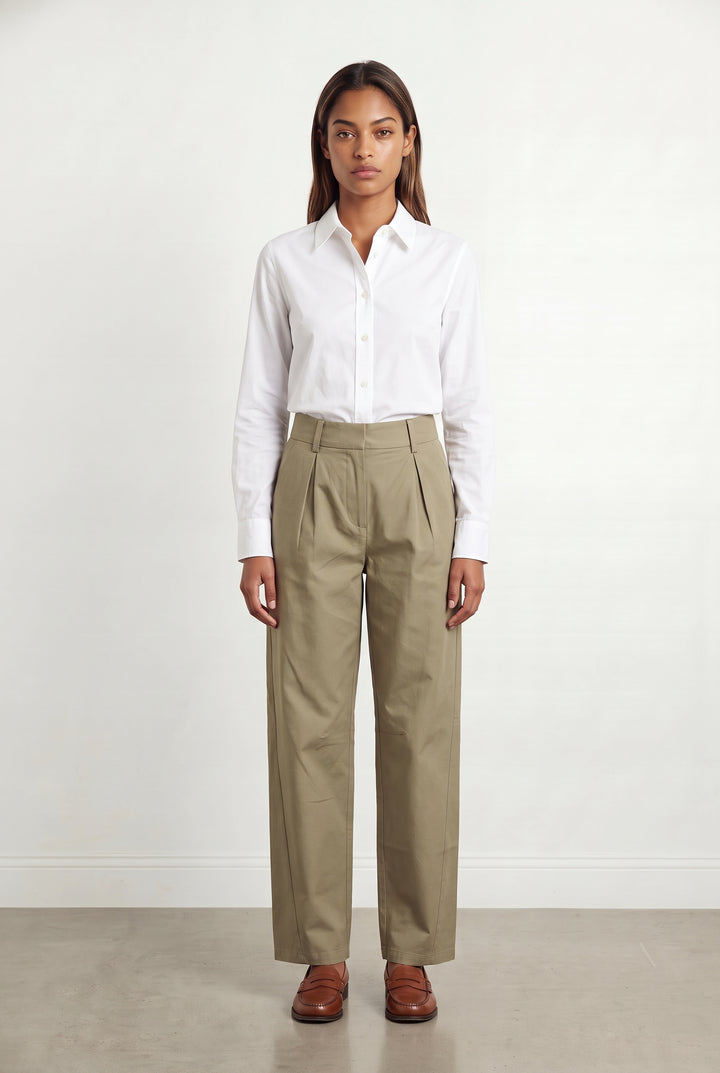 Pantalon Vert - Taille XS/34 de la marque IKKS | PARAD119413 - Vendu par Paradigme - Image 1