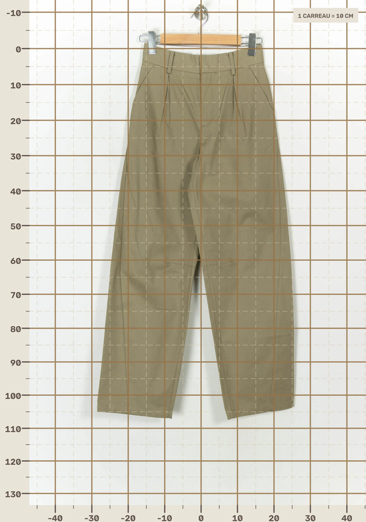 Pantalon Vert - Taille XS/34 de la marque IKKS | PARAD119413 - Vendu par Paradigme - Image 4