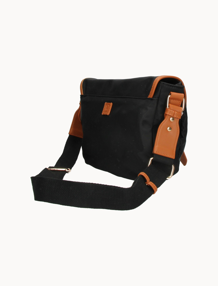 Sac Bandoulière Noir et Camel - Taille T.U. de la marque Petite Mendigote | PARAD119417 - Vendu par Paradigme - Image 2