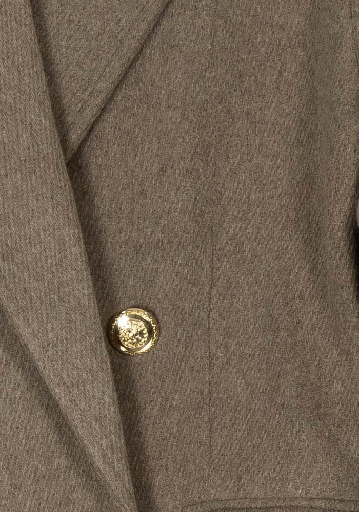 Manteau Long Beige - Taille S/36 de la marque Petite Mendigote | PARAD119425 - Vendu par Paradigme - Image 3