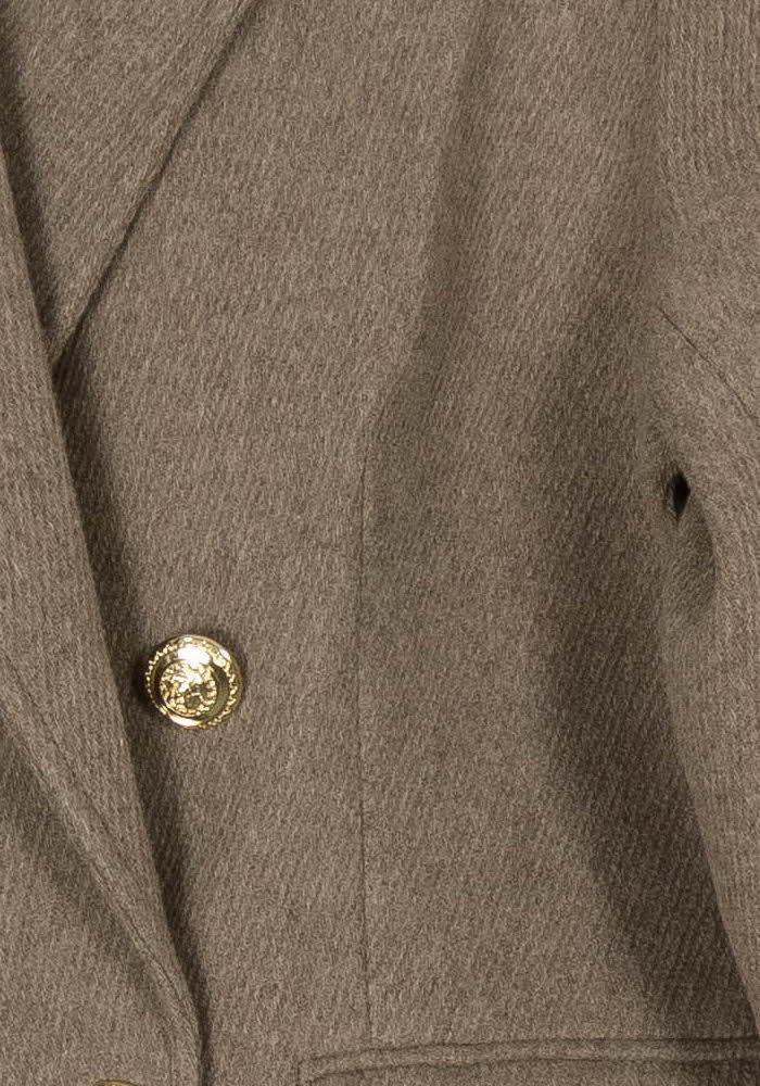 Manteau Long Beige - Taille L/40 de la marque Petite Mendigote | PARAD119433 - Vendu par Paradigme - Image 3