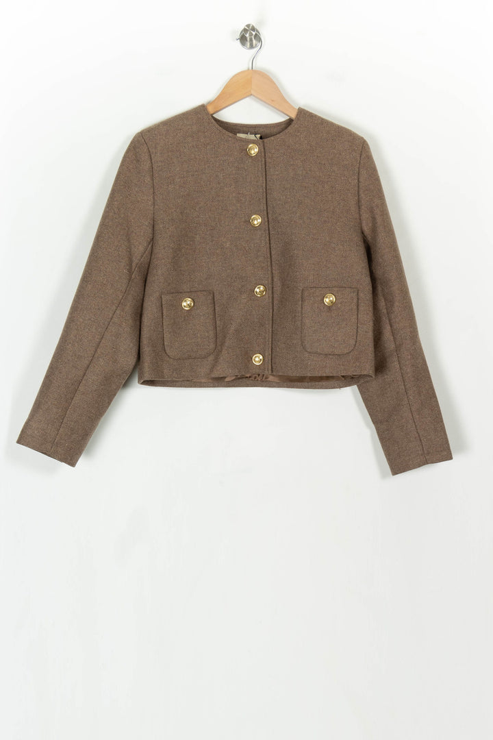 Veste Beige - Taille L/40 de la marque Petite Mendigote | PARAD119434 - Vendu par Paradigme - Image 2