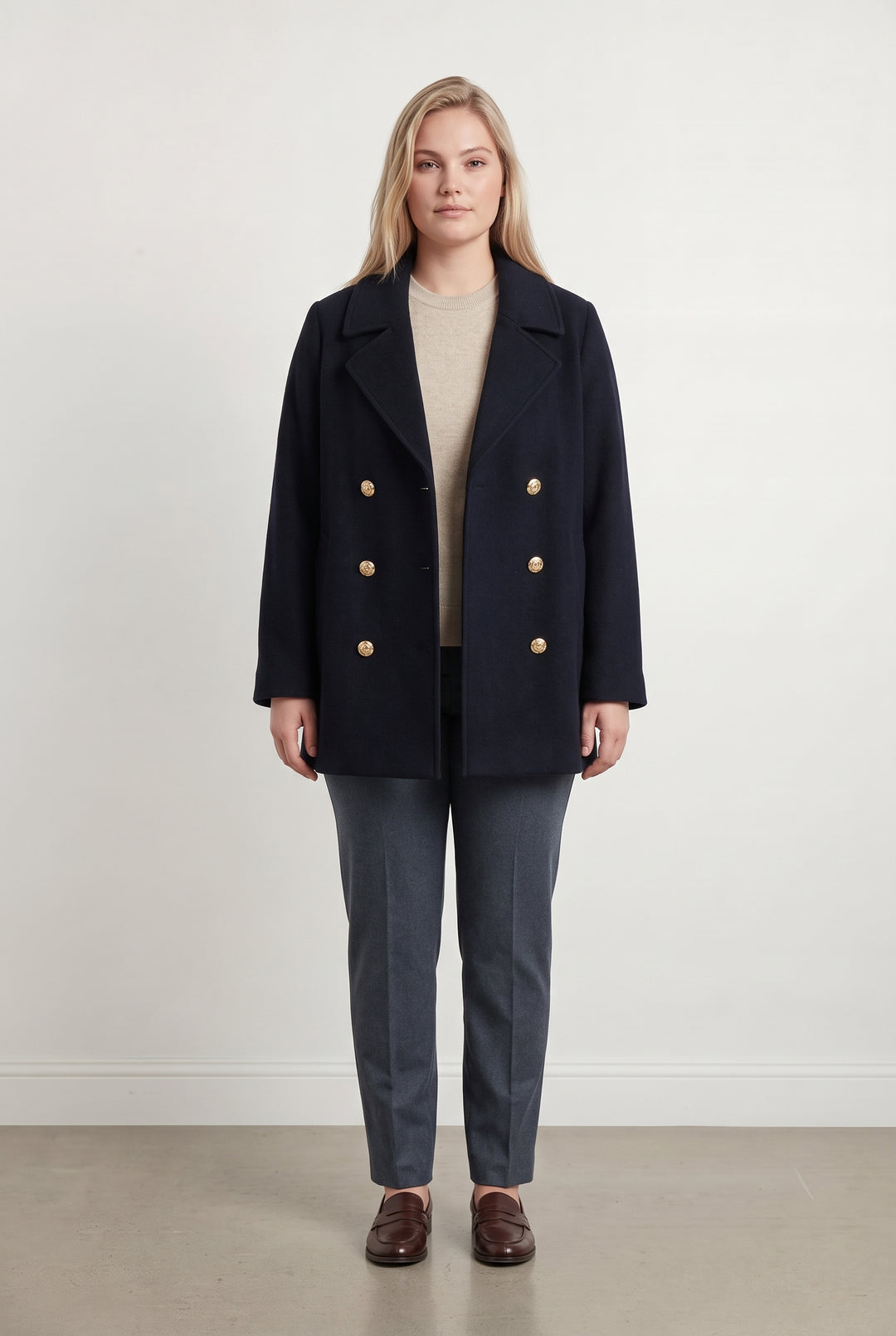 Caban Bleu - Taille XL/42 de la marque Petite Mendigote | PARAD119437 - Vendu par Paradigme - Image 1
