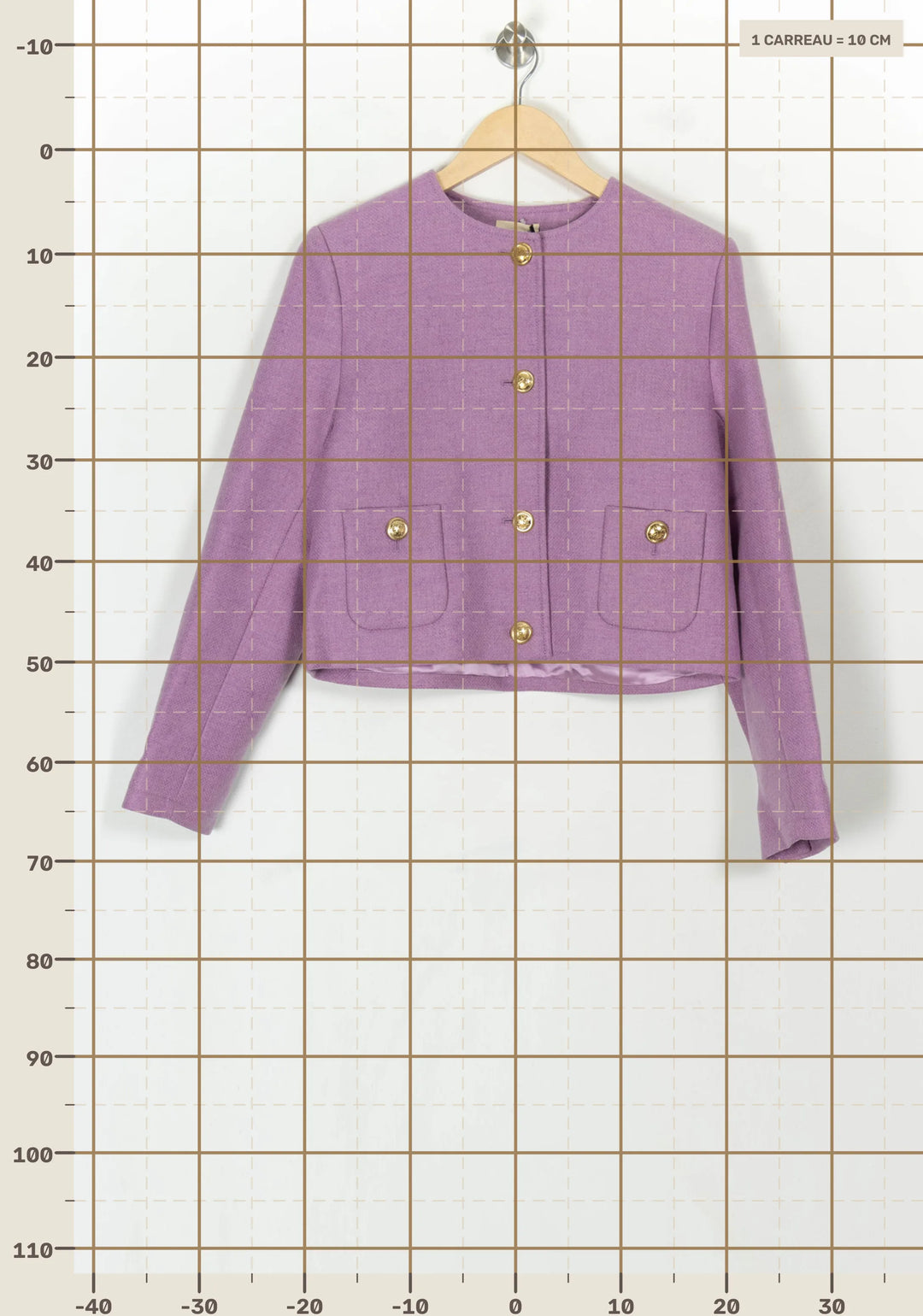 Veste Rose - Taille M/38 de la marque Petite Mendigote | PARAD119438 - Vendu par Paradigme - Image 4