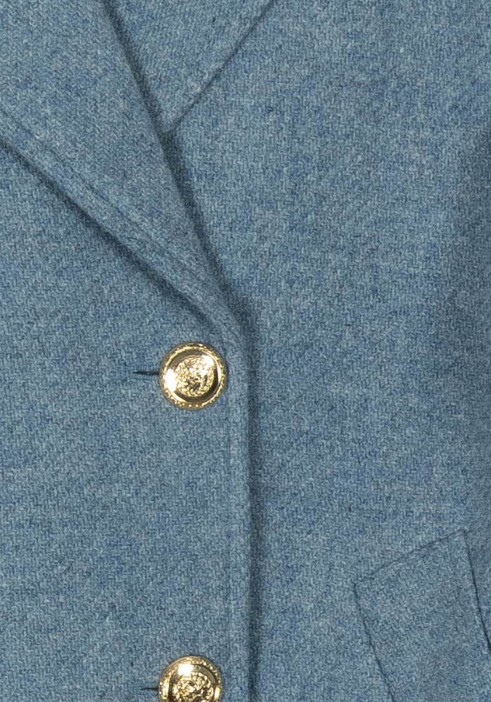 Manteau Bleu - Taille L/40 de la marque Petite Mendigote | PARAD119439 - Vendu par Paradigme - Image 3