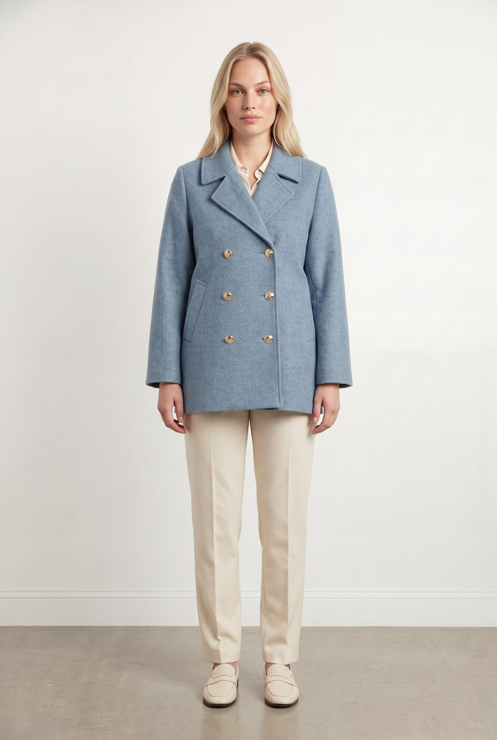 Manteau Bleu - Taille L/40 de la marque Petite Mendigote | PARAD119439 - Vendu par Paradigme - Image 1