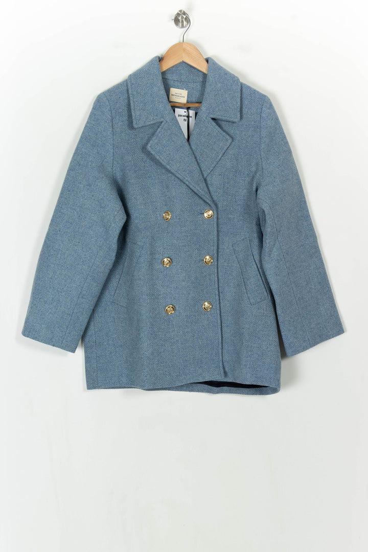 Manteau Bleu - Taille L/40 de la marque Petite Mendigote | PARAD119439 - Vendu par Paradigme - Image 2