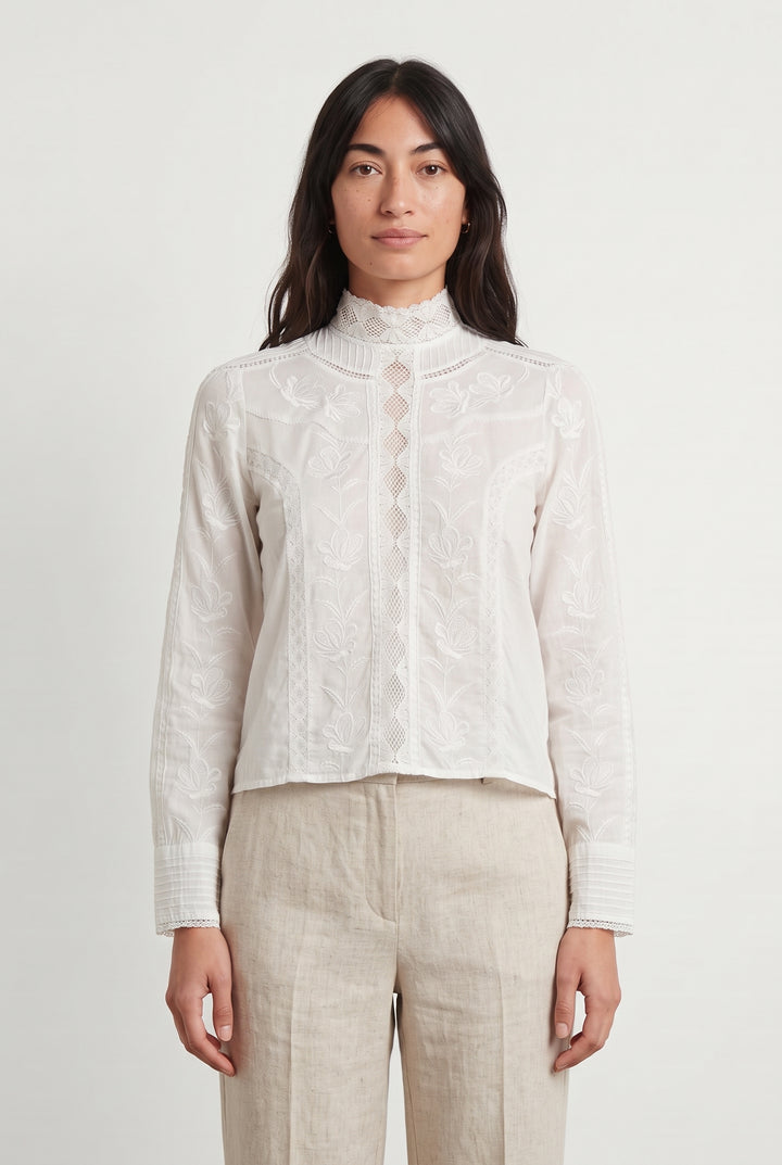 Blouse Blanche - Taille XS/34 de la marque Petite Mendigote | PARAD119440 - Vendu par Paradigme - Image 1