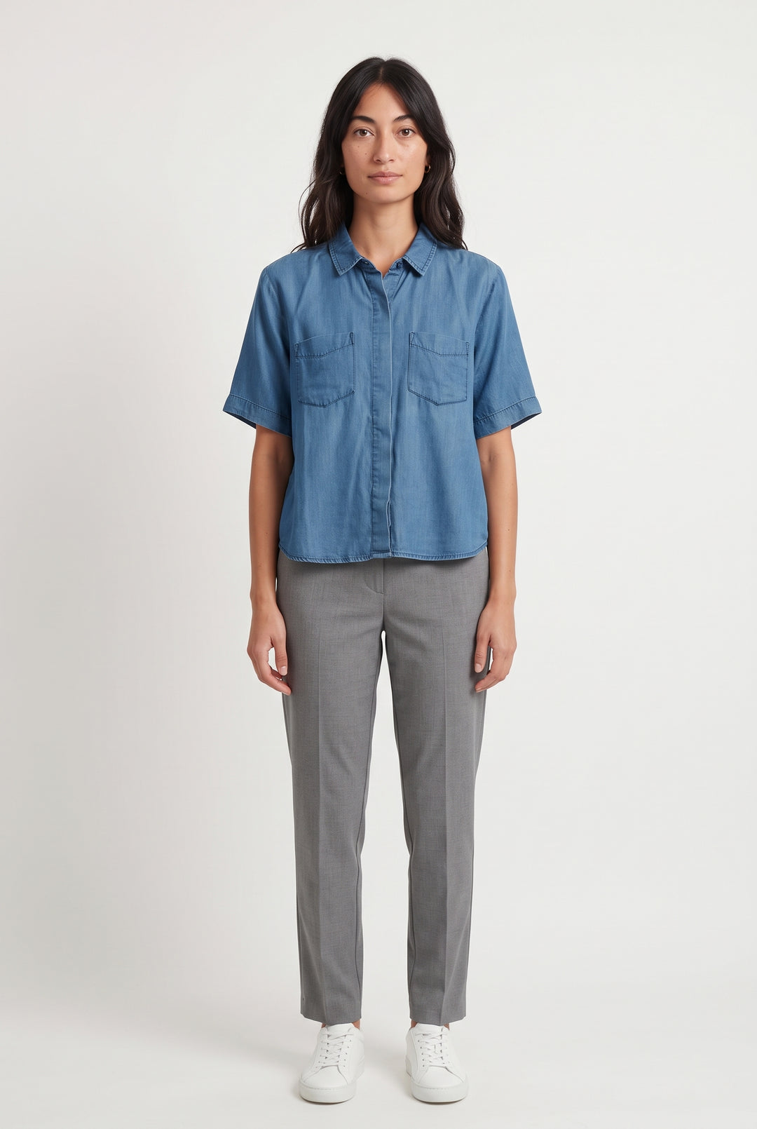 Chemise Bleue - Taille M/38 de la marque Petite Mendigote | PARAD119441 - Vendu par Paradigme - Image 1