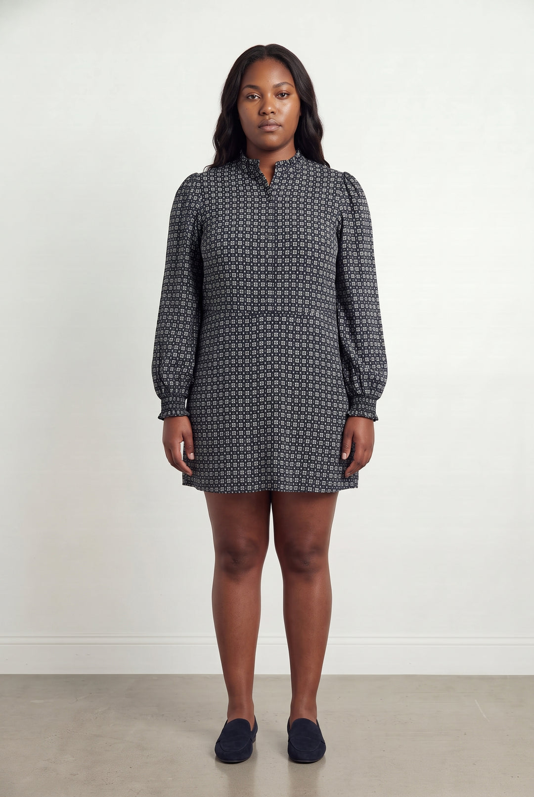 Robe Chemise Noire et Blanche - Taille XL/42 de la marque Petite Mendigote | PARAD119443 - Vendu par Paradigme - Image 1