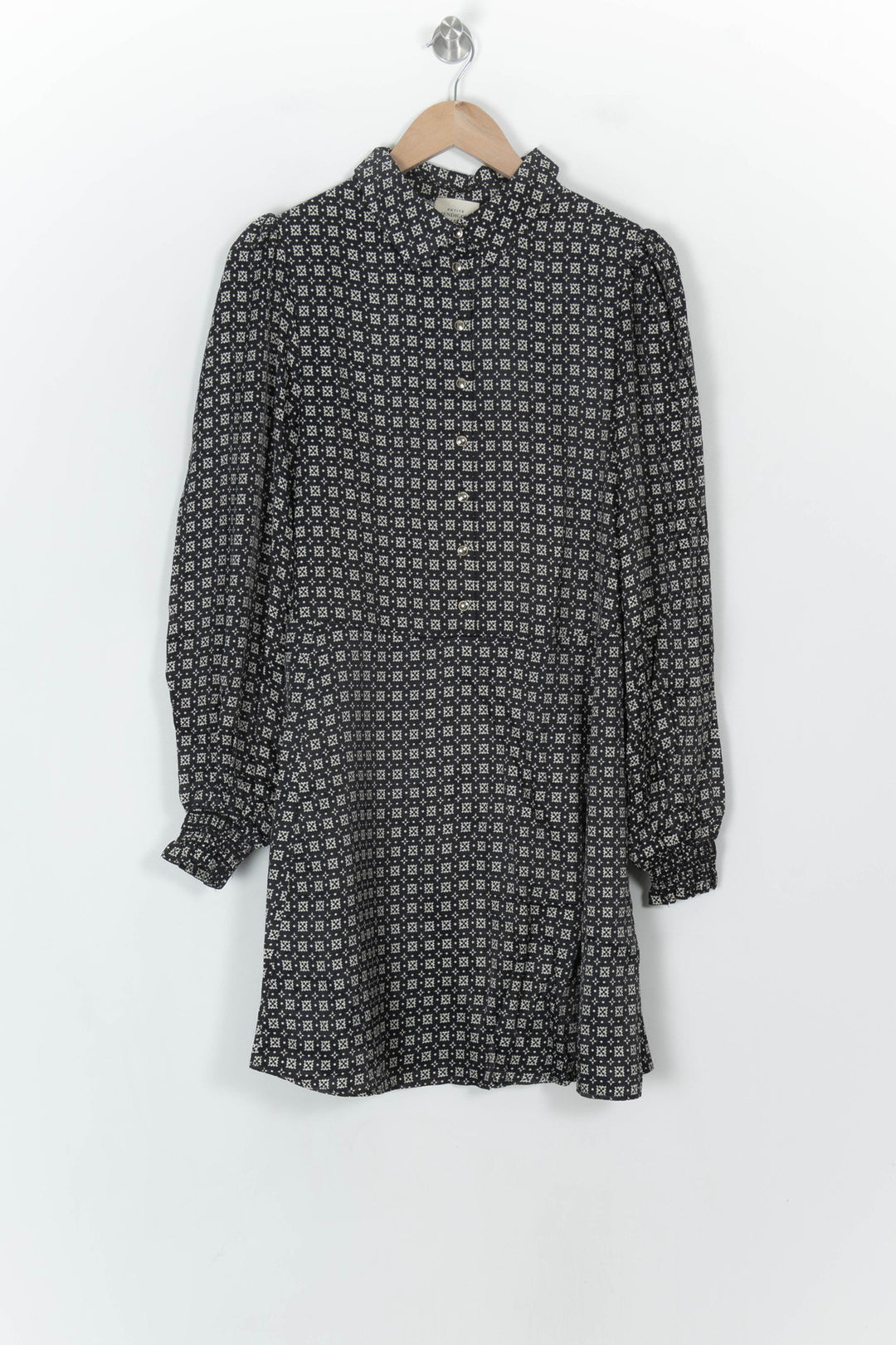 Robe Chemise Noire et Blanche - Taille XL/42 de la marque Petite Mendigote | PARAD119443 - Vendu par Paradigme - Image 2
