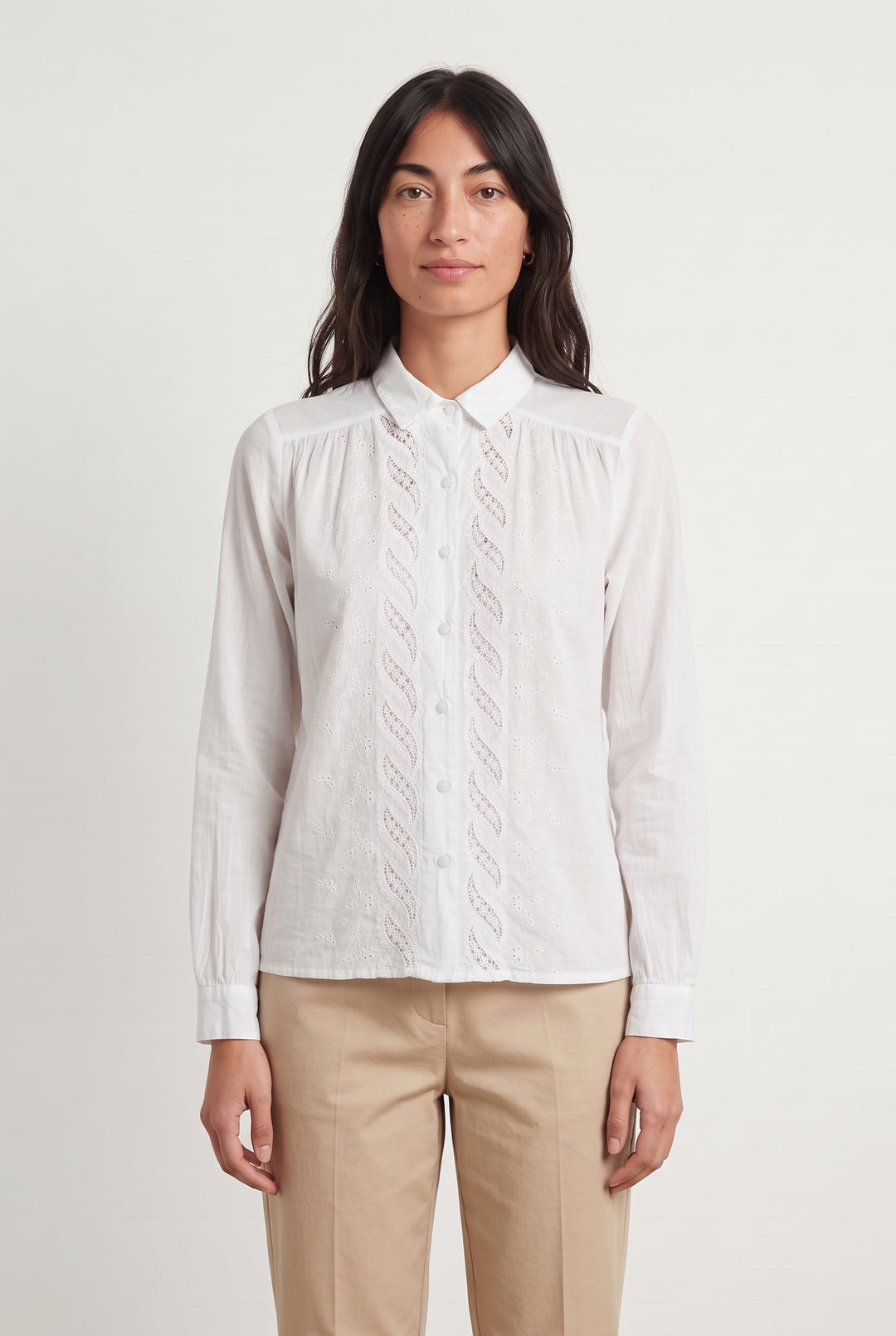Chemise Blanche - Taille XS/34 de la marque Petite Mendigote | PARAD119445 - Vendu par Paradigme - Image 1