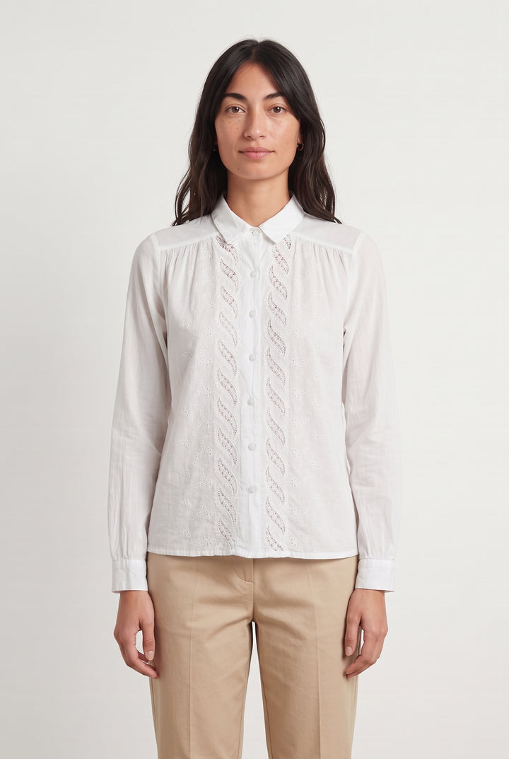 Chemise Blanche - Taille XS/34 de la marque Petite Mendigote | PARAD119445 - Vendu par Paradigme - Image 1