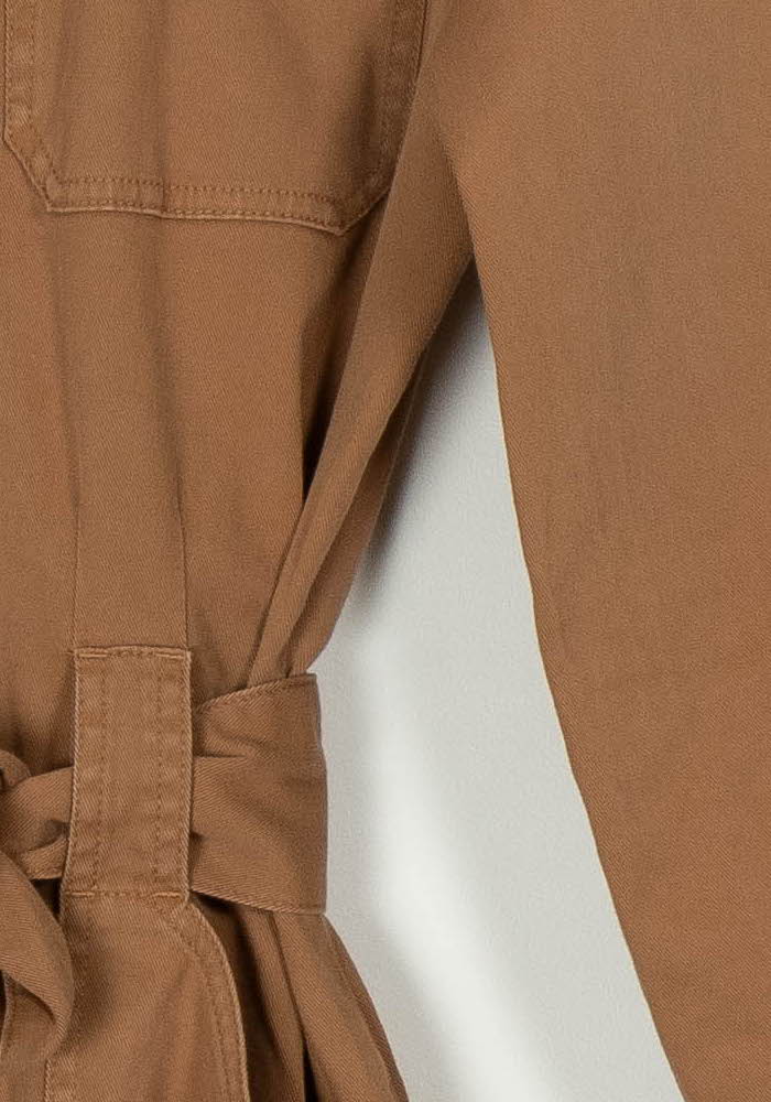 Combinaison Pantalon Marron - Taille S/36 de la marque Sézane | PARAD119450 - Vendu par Paradigme - Image 3