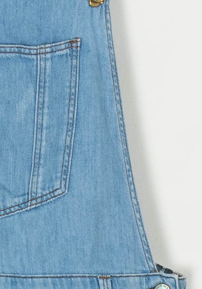 Salopette Short Bleu - Taille XS/34 de la marque Comptoir des Cotonniers | PARAD119451 - Vendu par Paradigme - Image 3