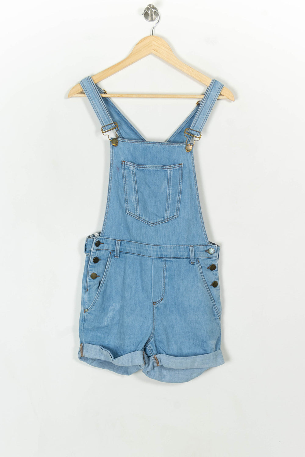 Salopette Short Bleu - Taille XS/34 de la marque Comptoir des Cotonniers | PARAD119451 - Vendu par Paradigme - Image 2