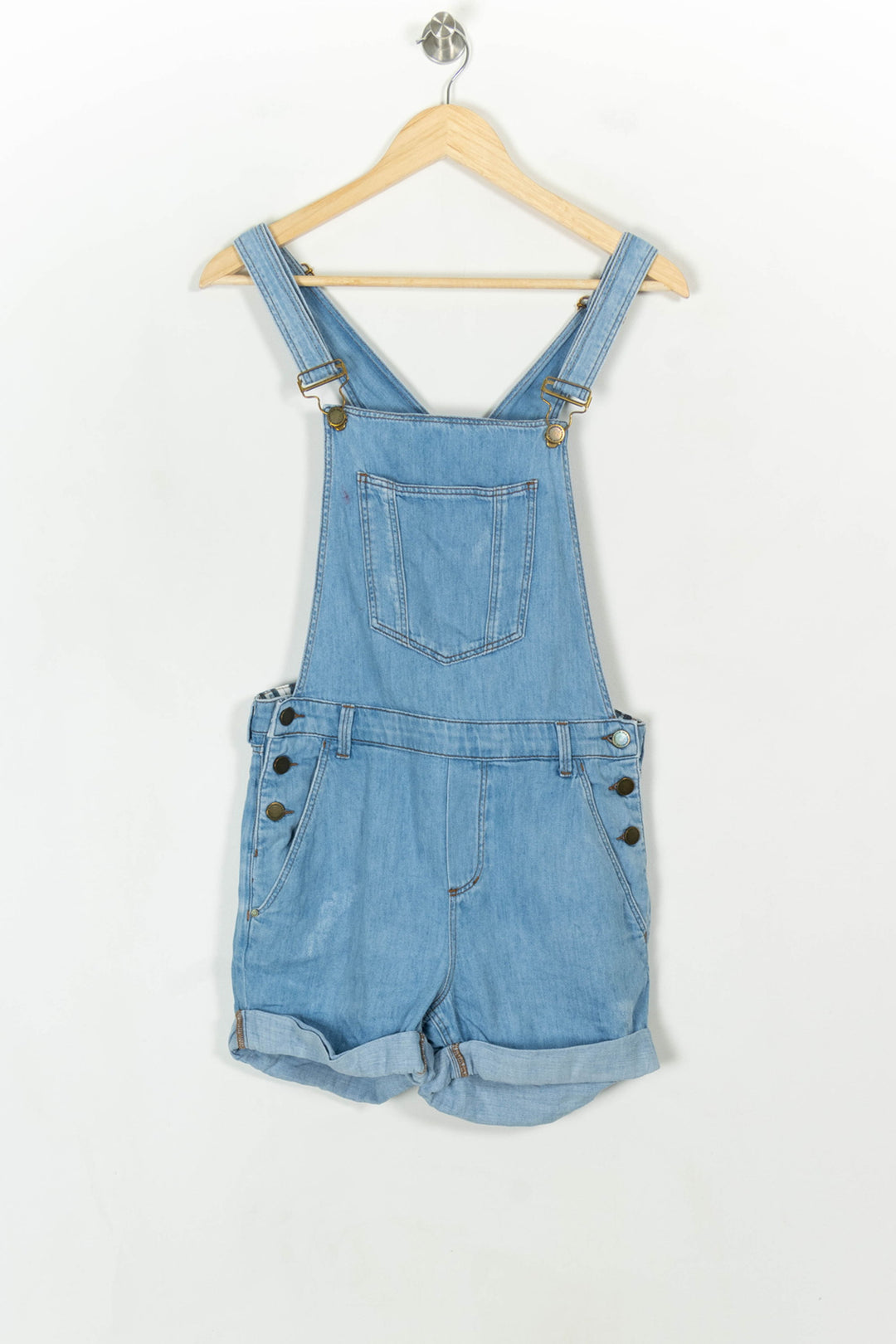 Salopette Short Bleu - Taille XS/34 de la marque Comptoir des Cotonniers | PARAD119451 - Vendu par Paradigme - Image 2