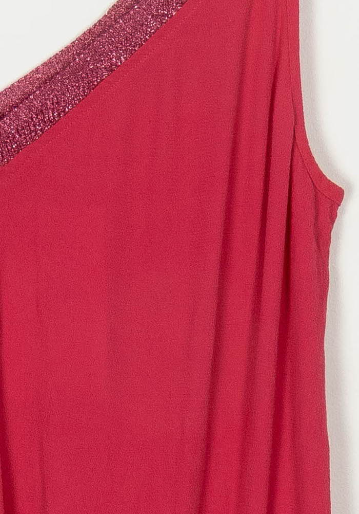 Robe Courte Rose - Taille L/40 de la marque Sud express | PARAD119452 - Vendu par Paradigme - Image 3